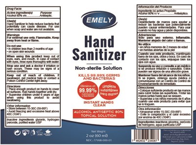 Emely Hand Sanitizer 60 mL.jpg 60 mL - Emely Hand Sanitizer 60 mL